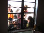 children looking in to our clinic